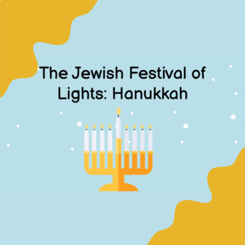 Preview of Hanukkah for Kindergarten to 5th Elementary Students Library Activities