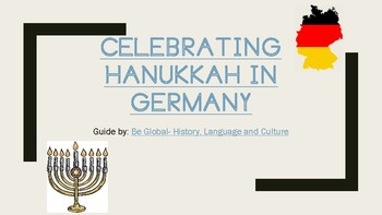 Preview of (CHRISTMAS / HANUKKAH GERMAN STUDIES) Hanukkah in Germany - Reading guide