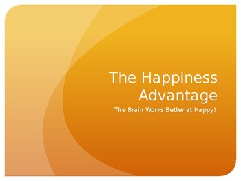 Preview of Happiness Advantage Slideshow