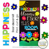 Happiness Blooms Inside This Room Door Decoration Kit - Ma