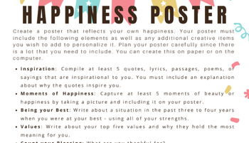 Preview of Happiness Poster