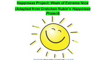 Preview of Happiness Project: Week of Extreme Nice Complete Unit