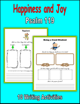 Preview of Happiness and Joy (Psalm 119)