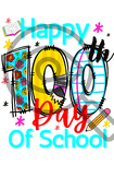 Happy 100th Day of School Poster