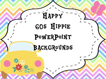 Preview of Happy 60s Hippie PowerPoint Backgrounds