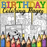 Happy Birthday Coloring Pages | 8 Fun, Creative Designs