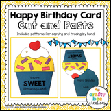 Happy Birthday Craft | Cupcake Card | Happy Birthday Activ