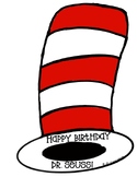 Happy Birthday Dr. Seuss Hat template