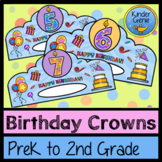 Happy Birthday Hats / Crowns - PreK to 2nd Grade