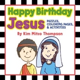 Happy Birthday Jesus Christmas Activity Book