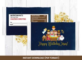 Greeting Card Box with Microwave Popcorn