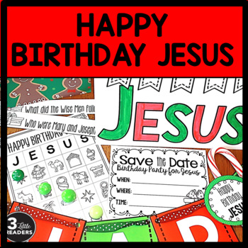 Preview of Happy Birthday Jesus {Party Pack}