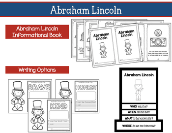 President's Day Literacy Activities by Melissa Machan ...
