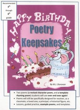 Preview of Happy Birthday Poetry Keepsakes