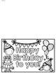 Happy Birthday! Printable keepsakes for your students on their birthday!