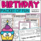 Happy Birthday Printables Puzzles, Cards, and Certificates