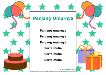 Happy Birthday Songs in Indonesian  Lagu Ulang Tahun Bahasa Indonesia