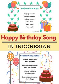 Preview of Happy Birthday Songs in Indonesian | Lagu Ulang Tahun Bahasa Indonesia