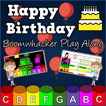 Preview of Happy Birthday to You - Boomwhacker Play Along Video and Sheet Music
