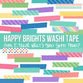 Happy Brights Washi Tape Pack