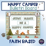 Happy Camper Bulletin Board- Religious