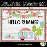 Happy Campers Bulletin Board Summer Door Decor Bulletin Bo