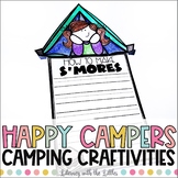 Camping Writing Craftivities & Bulletin Board Kit How to M