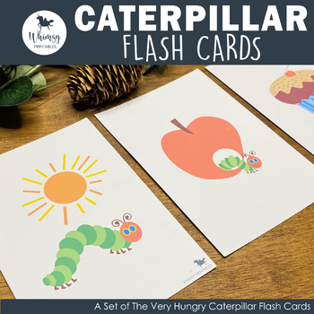 Preview of Happy Caterpillar Flash Cards