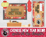 Happy Chinese New Year // Bulletin Board Decor