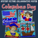 Columbus Day Collaborative Poster, Mystery Picture Puzzle 