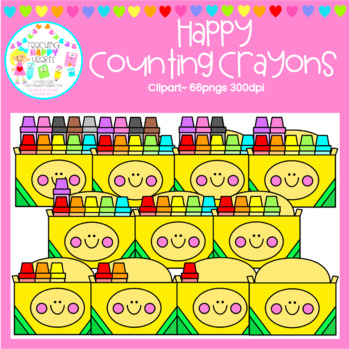 Crayons Clipart by Victoria Saied