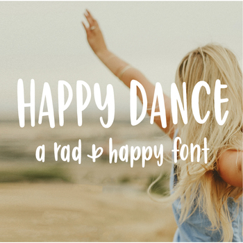 Preview of Happy Dance Font