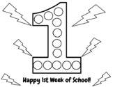 Happy (#) Days of School - Thunder Bolts