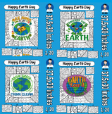 Happy Earth Day Collaborative Coloring Poster Bulletin Boa