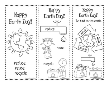Recycle Activity Kraft Paper Bookmarks - Bulk Set of 48 - Earth Day  Educational Supplies for Kids