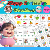 Happy Easter Beginning Sound/Phonics & Tracing Words Vocab