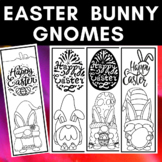 Happy Easter Bunny Gnomes Bookmarks | Happy Easter | Bunny