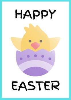 Preview of Happy Easter Poster Free