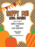 Happy Fall Dolch Phrases {Lists 5 and 6}