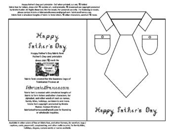 Dad Jersey Father's Day Card