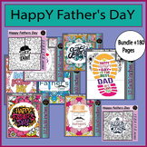 Happy Father's Day Collaborative Color Poster for Classroo