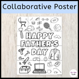 Happy Father's Day Collaborative Poster - Class Mural Activity
