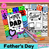 Happy Father's Day Coloring Pages : Coloring Sheets Father