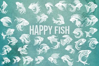 Preview of Happy Fish Font