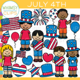 Happy Fourth of July Patriotic Clip Art