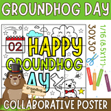 Happy Groundhog day Bulletin Board - Groundhog Collaborati