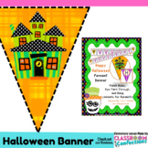 Happy Halloween Banner: Classroom Decor : Bulletin Board Display