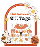 Happy Halloween Gift Tag - Teacher to Student - Printable