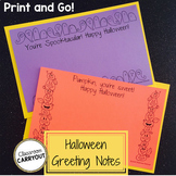 Happy Halloween Kindness Notes! Print and Go!