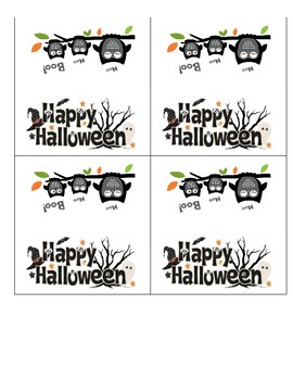 Treat Bag Stickers Party Stickers 5x7 Printable Halloween party bag Stickers 30 x HALLOWEEN LABELS Party Labels Party Bag Labels